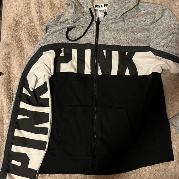 Pink zip jacket - Picture 1 of 2